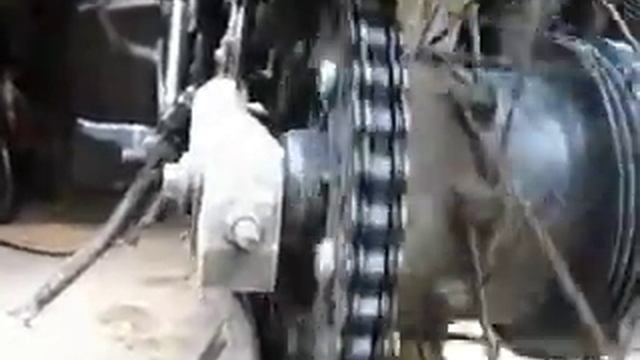 Регулировка цепи Transalp 600