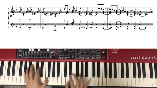 LET IT SNOW PIANO 피아노 쉬운악보 (ver. JAZZ) 크리스마스 캐롤 렛잇 스노우 смотреть онлайн