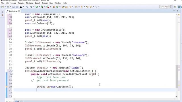 How to Create Login Page In Java Eclipse смотреть онлайн