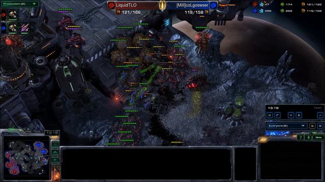 HotS - LiquidTLO vs Goswser - ZvZ - Daybreak LE - Starcraft 2 смотреть онлайн
