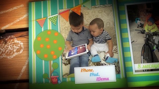 Слайд шоу для сыночка. 1 годик смотреть онлайн