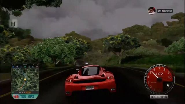 TDU JFR Edition - Ferrari Enzo - FullHD 1080 60 FPS - Logitech G27 смотреть онлайн
