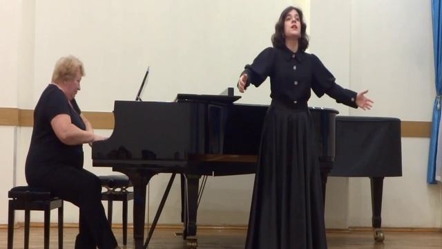 Р. Штраус "Die Nacht" ("Ночь") / Эльвира Березкина смотреть онлайн