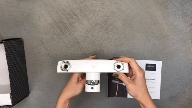 Смеситель для ванны Paini Nove однорычажный, цвет белый смотреть онлайн