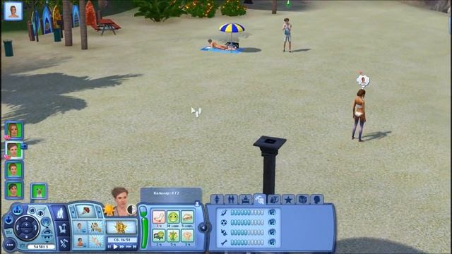 Let's Play The Sims 3 Райские острова - 24 - Искусственное дыхание