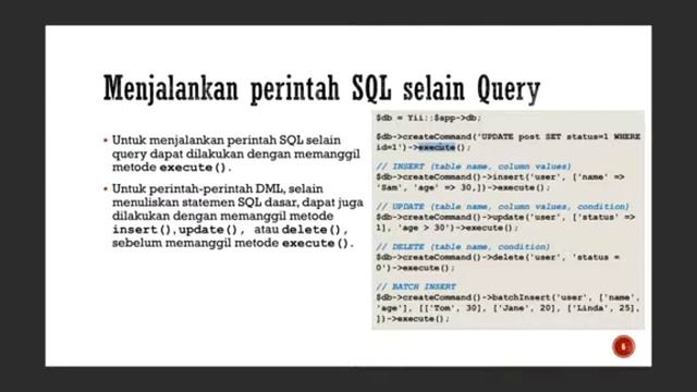 5. Yii2 Framework - Working with Database смотреть онлайн