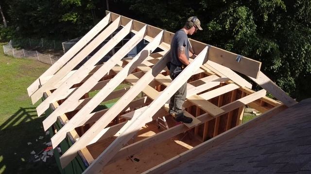 DIY Home Addition 14x14 ||START TO FINISH|| смотреть онлайн