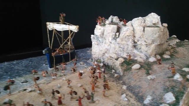 The Philistines invasion of the Canaan Land - a Bronze Age diorama 1/72 scale смотреть онлайн