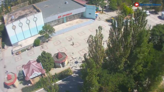 Центр Щёлкино, 01.09.2016 - Time-lapse с камеры 3