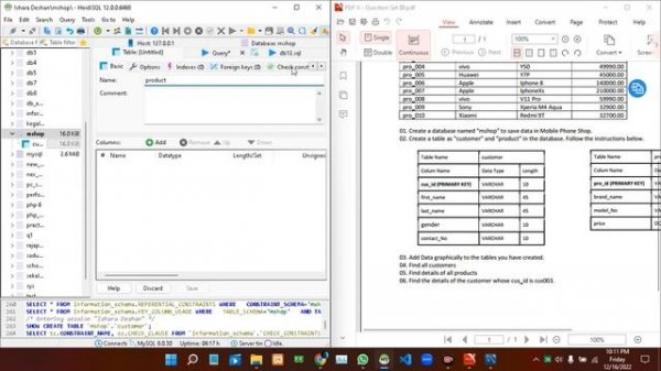 Java Institute Advanced Technology | DBMS Day 2 Question Set 08