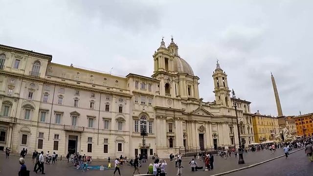 Улицы Рима. Пантеон. Площадь Навона. смотреть онлайн