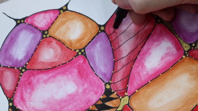 Neurographic ZenDoodles and Watercolors смотреть онлайн