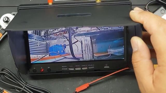 Monitor FPV LCD-5802S Diversity Receiver 5.8g Raceband 40ch 7inch Built in battery Speaker snowflak смотреть онлайн