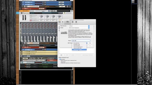 How to setup M-Audio Code 49 MIDI Controller with Propellerhead Reason смотреть онлайн