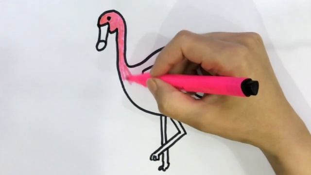 Bolalar uchun Qush rasm chizish/Drawing Cute bird for children/Рисование Птица для детей смотреть онлайн