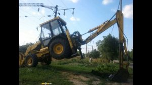 Обзор проблем и их решения. Эксковатор-погрузчик Атек 999е. Часть12