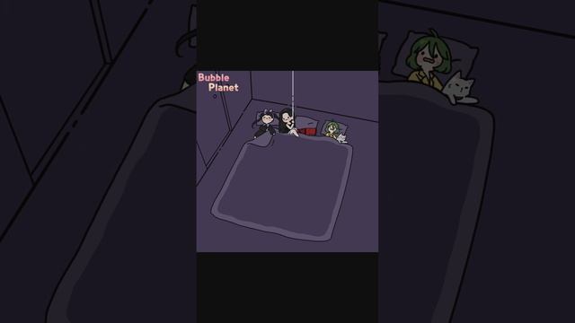 Which one is not sleeping? a spider-chan after Steve | Minecraft anime | BubblePlanet anime смотреть онлайн