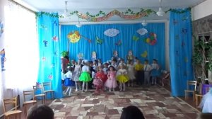 Флешмоб в детском саду,на выпускном)