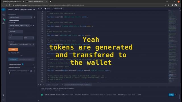 How to create and launch a BEP-20 token on BSC | Cryptocurrency | Solidity BNB | Tutorial Beginner смотреть онлайн