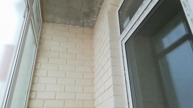 Наша работа/ Имитация кирпичной кладки из штукатурки на балконе смотреть онлайн