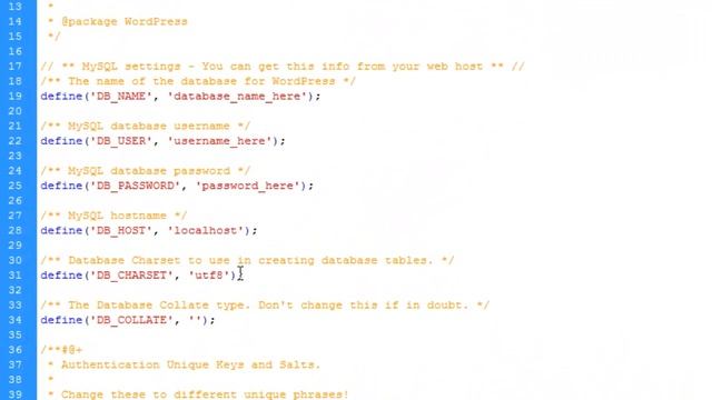 wordpress installation 3rd step (how to get ready to configure (set up) WordPress.) смотреть онлайн