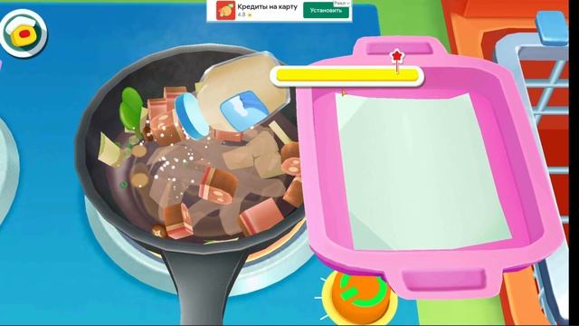 ?Ресторан Малыша Панды Вкусная еда для друзей малыша Панды| Мультик игра Видео для детей?#1 смотреть онлайн