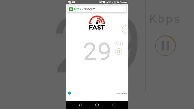 Internet speed test with fast.com смотреть онлайн