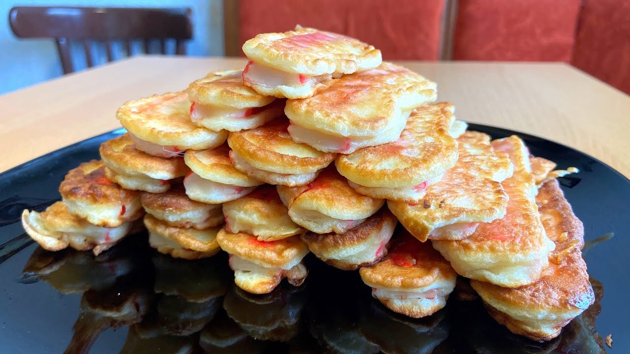 КРАБОВЫЕ палочки В КЛЯРЕ. По этому рецепту я не успеваю их жарить (разлетаются за несколько минут)! смотреть онлайн