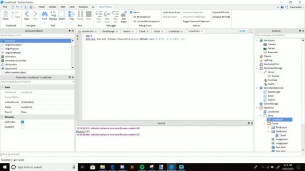 Datastore Shop Script | Roblox