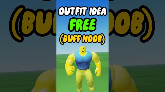 Roblox Buff Noob outfit idea FOR FREE смотреть онлайн