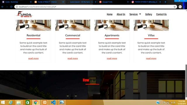 Website Design:Part-5: How to set background image with parallax using Html, CSS and Bootstrap смотреть онлайн
