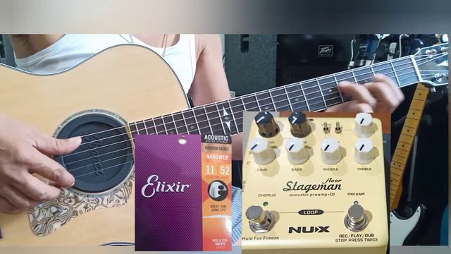 SOUND TESTING ELIXIR STRING / NUX STAGEMAN смотреть онлайн