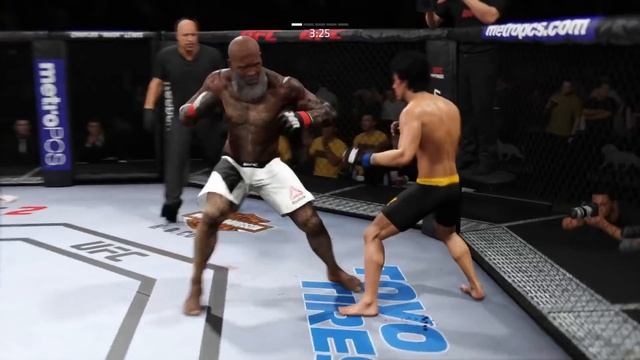 Bruce Lee vs. Old Requis - EA Sports UFC 2 - Dragon Fights ??? смотреть онлайн