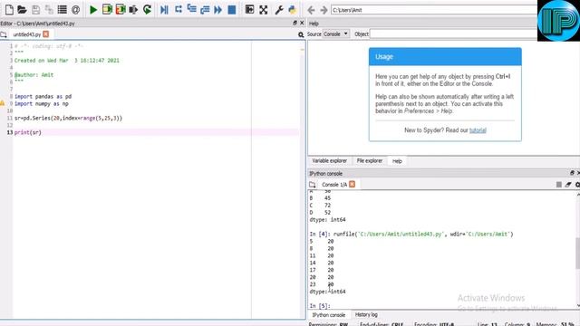 Revision Part 2 | Python Pandas - I | Series | Class 12 | Unit 1 | Informatic Practices смотреть онлайн