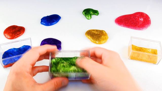 DIY КАК СДЕЛАТЬ ДРАГОЦЕННЫЙ ЛИЗУН В СУНДУКАХ. УЧИМ ЦВЕТА смотреть онлайн