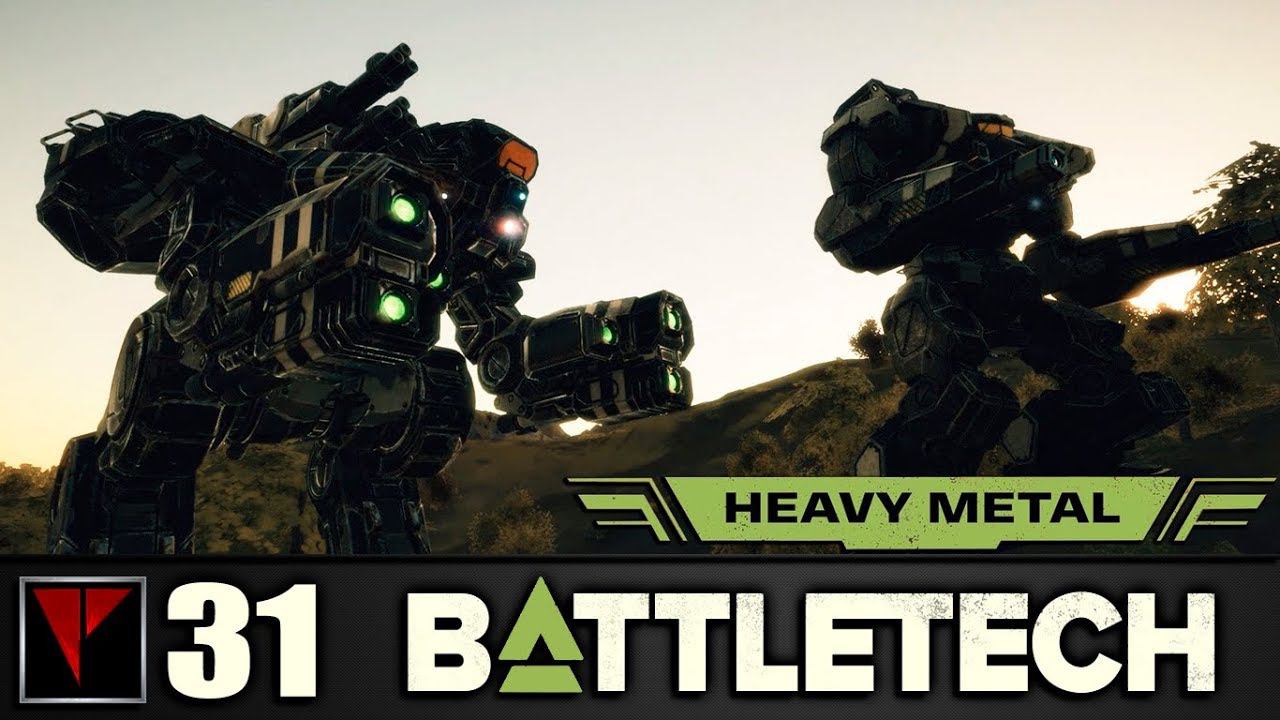 BATTLETECH Heavy Metal #31 - Опоздал на войну смотреть онлайн
