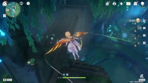 Мелодичная скамейка пассажа Чертёж декора Фонтейн Genshin