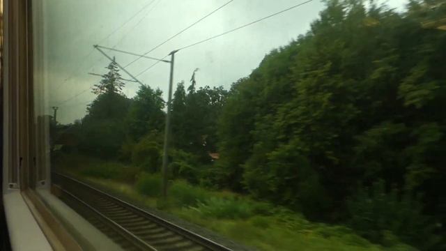 Mit dem ICE 1 durch Mecklenburg-Vorpommern: ICE 1074 Mitfahrt Hamburg Hbf - Stralsund Hbf смотреть онлайн