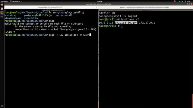 ELK - 22. LOGSTASH : INPUT PLUGIN DE TYPE JDBC - EX : POSTGRESQL смотреть онлайн