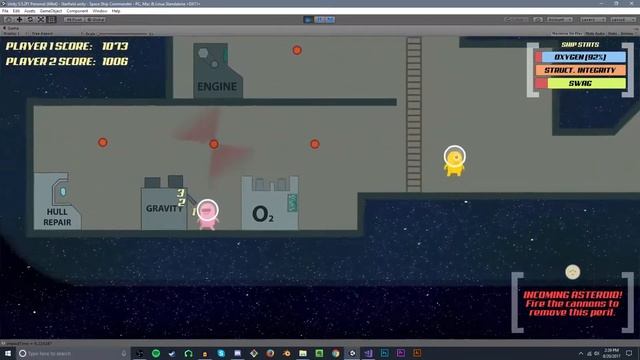 Space Ship Commander - Local Co-op Space Survival Game смотреть онлайн