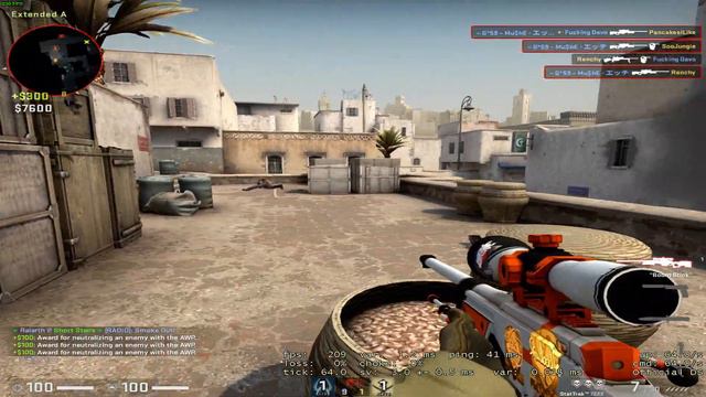 CS:GO almost clutch then boom WTF смотреть онлайн