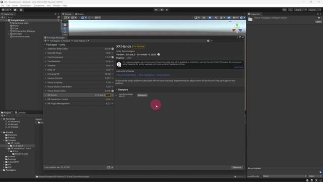 Set up Unity's new XR Hands Package - OpenXR based Hand Tracking смотреть онлайн