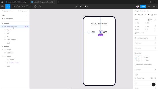 Radio Button Design - Material Design 3.0 - Tutorial #02 смотреть онлайн