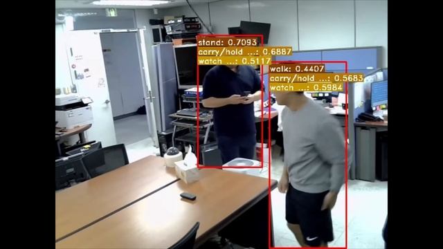 Human Detection / Action Recognition DEMO смотреть онлайн