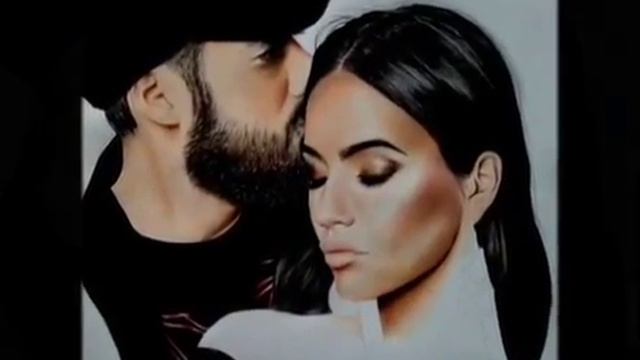 Мот и Мария, рисунок карандашами, Realisticdrawing Mot & Mary, Music Geegun