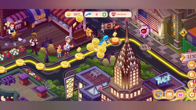 Эволюция шеф-повара ресторана в игре Cooking Craze: Restaurant Game #2