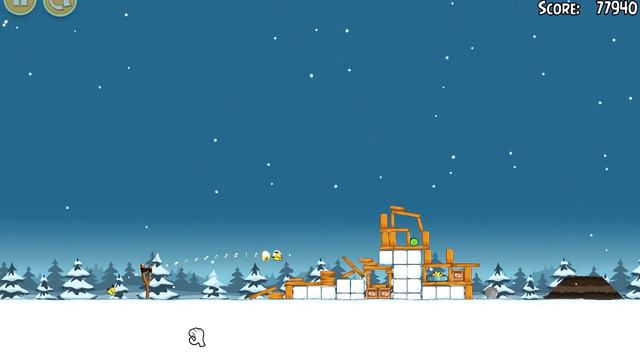 Angry Birds: Seasons. Season's Greedings (All Levels) Прохождение от SAFa