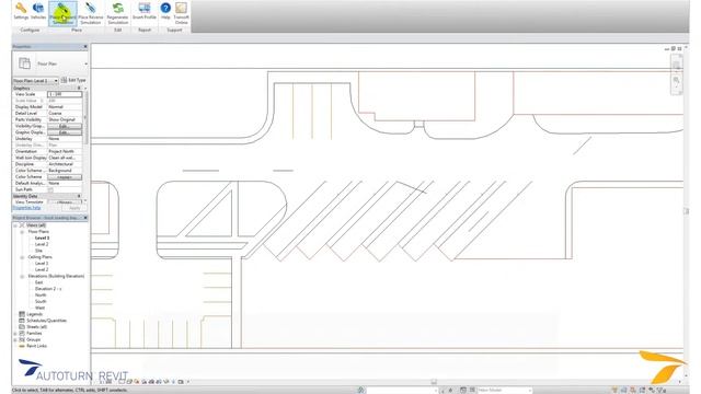 Vehicle Swept Path Software for Autodesk® Revit® смотреть онлайн