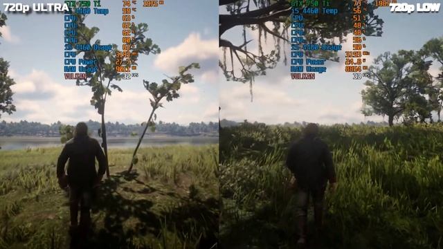 GTX 750 Ti | RDR 2 - Ultra vs Low Textures | i5 4460 w/16GB RAM смотреть онлайн