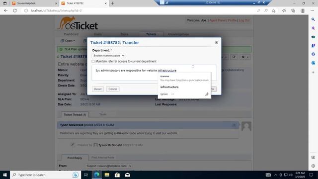How to Create, Work, and Resolve Tickets Within osTicket смотреть онлайн